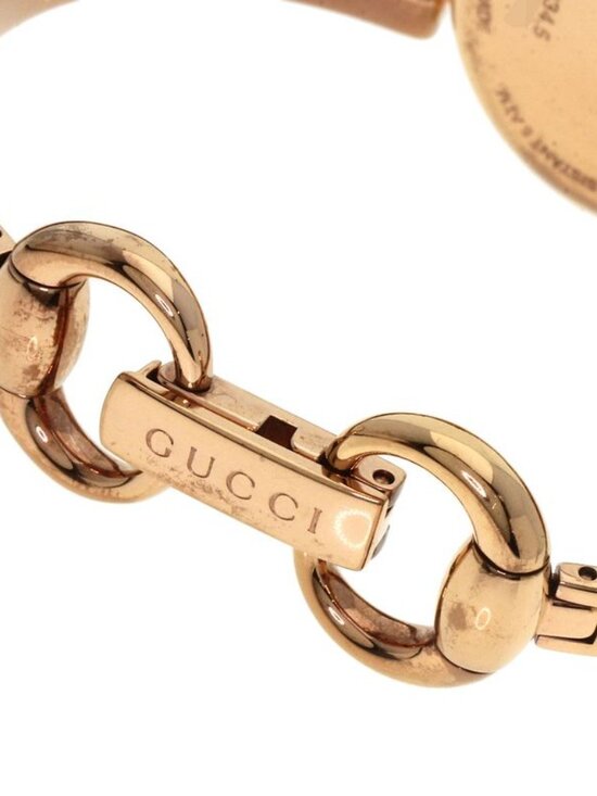 Gucci 134.5 GG Shell Bangle Watch Pgp - Picture 8 of 15